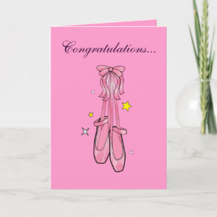 Dance Recital Congratulations! Card