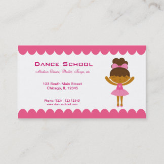 Dance School Business Card