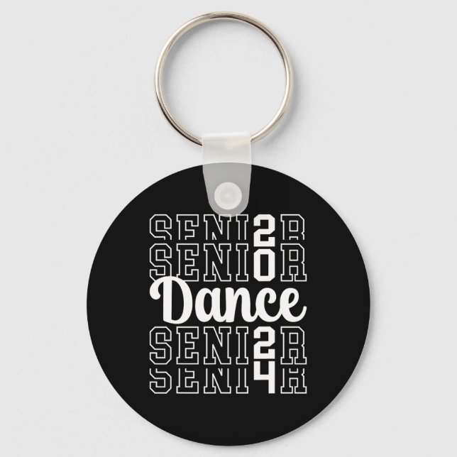 Dance Senior 2024 Cl Of 2024 Senior Dancer  Key Ring (Front)