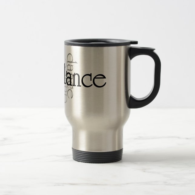 Dance Shadows Travel Mug (Right)