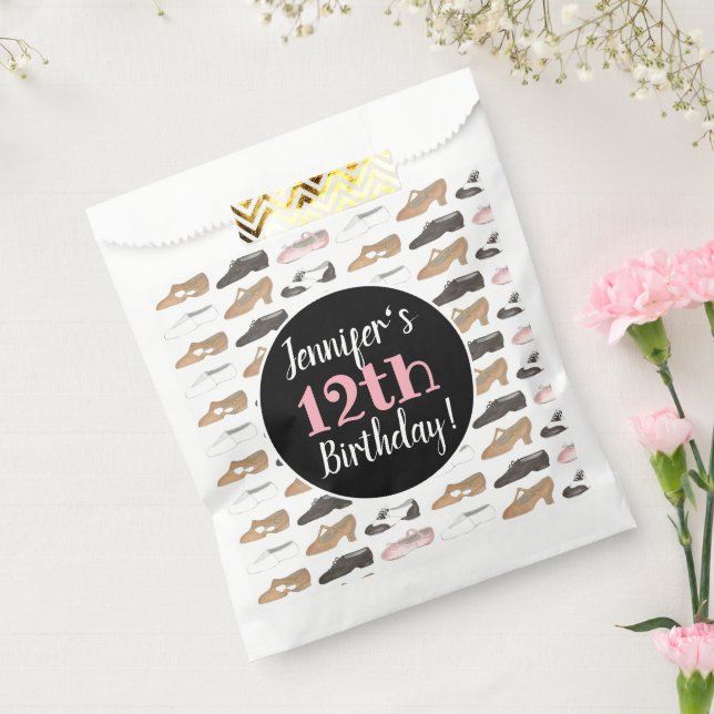 Dance Shoes Ballet Tap Jazz Lyrical Birthday Party Favour Bags (Sealed)
