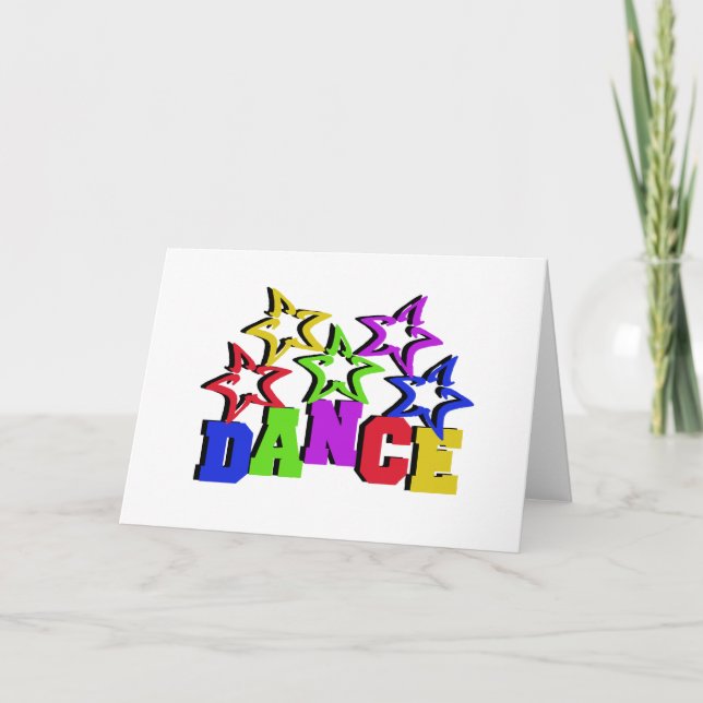 Dance Stars Card (Front)