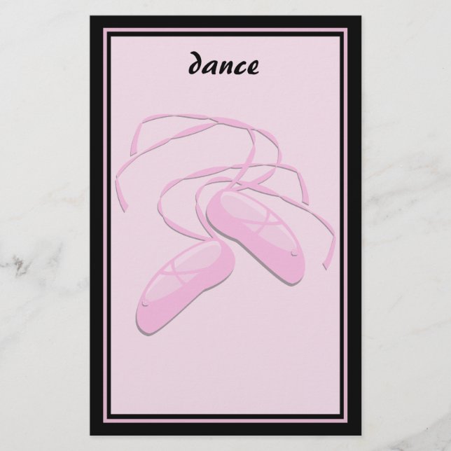Dance Stationery (Front)
