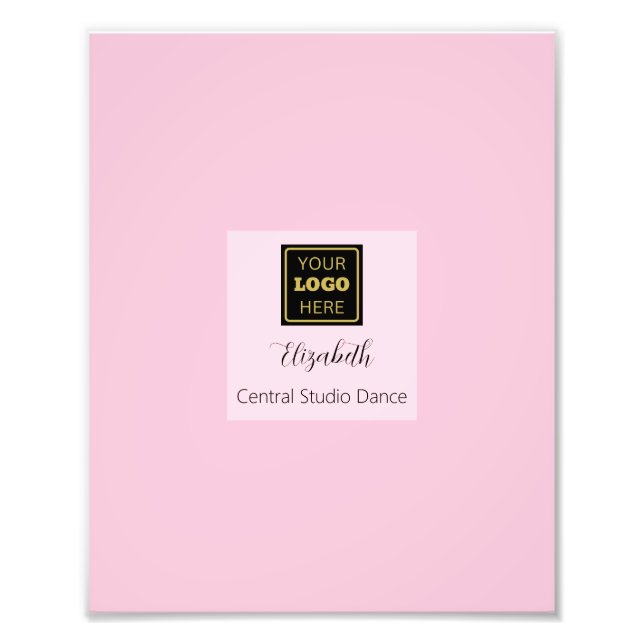 Dance Studio Ballet Collage Photo Print (Front)