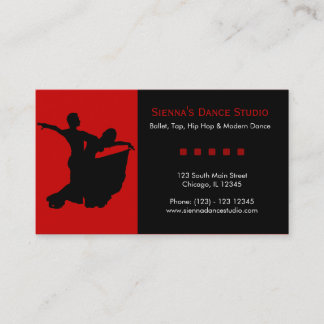 Dance Studio Business Card