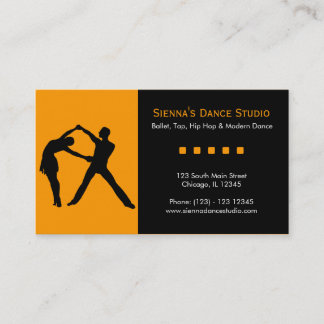 Dance Studio Business Card