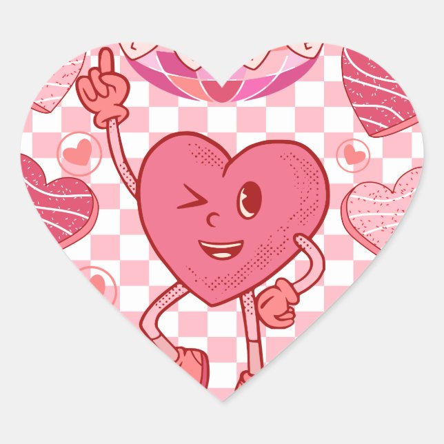 Dance Sweet Valentines Sticker (Front)