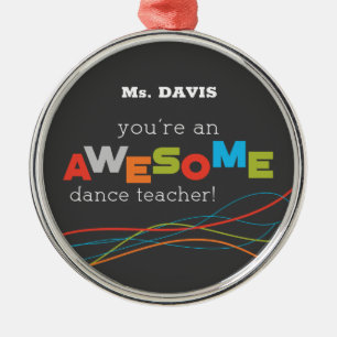 Dance Teacher Appreciation Day, Awesome Metal Tree Decoration