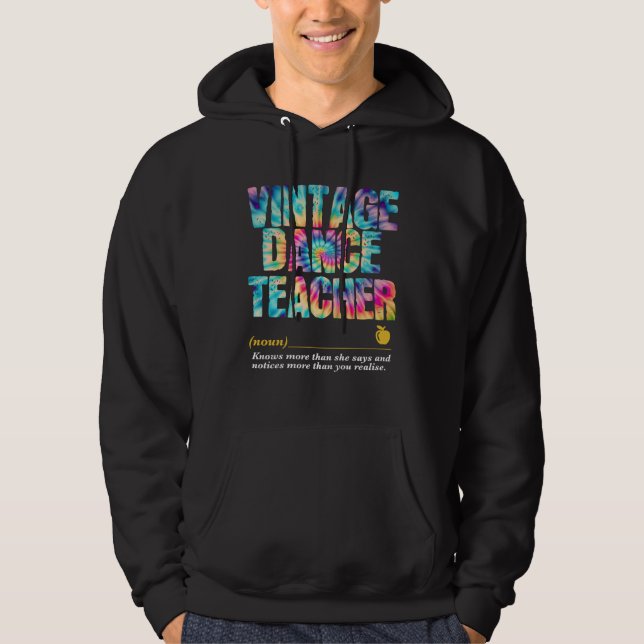 Dance Teacher Appreciation Week Back to School  1 Hoodie (Front)