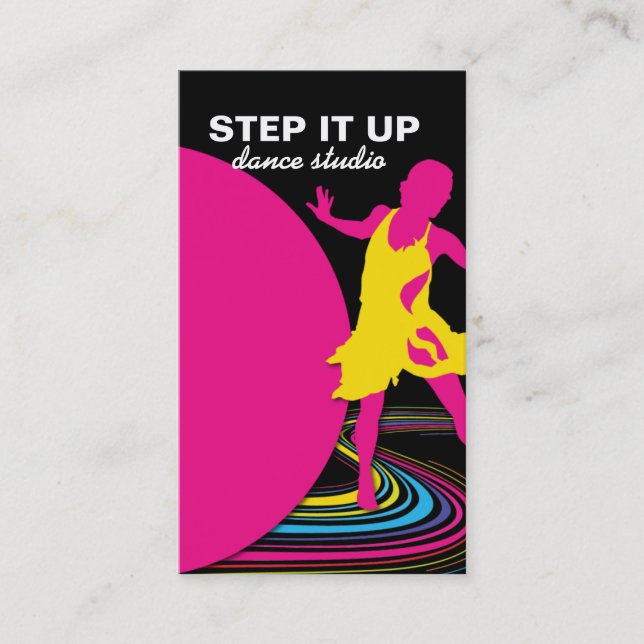 Dance Teacher Business Card (Front)