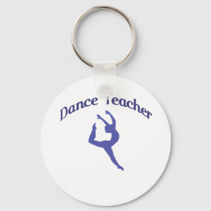 Dance Teacher Jete Key Ring