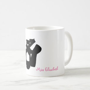 Dance Teacher Mug/Cup with Personalised Name Coffee Mug