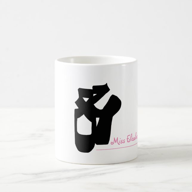 Dance Teacher Mug/Cup with Personalized Name Coffee Mug (Center)