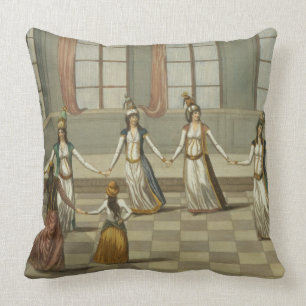 Dance that is fashionable with the Greek women of Cushion