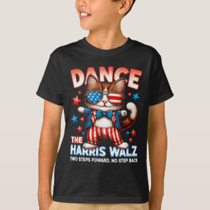 Dance The Harris Wheimer Funny Cat Ladies Kamala H T-Shirt