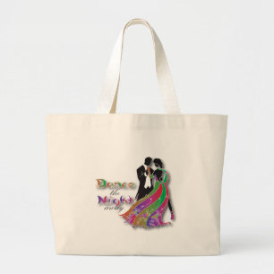 Dance the Night Away Large Tote Bag