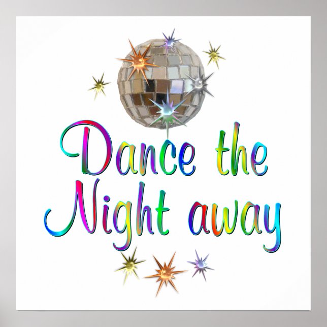 Dance the Night Away Poster (Front)