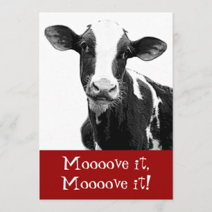 Dance til the Cows Come Home - Bachelorette Party Invitation