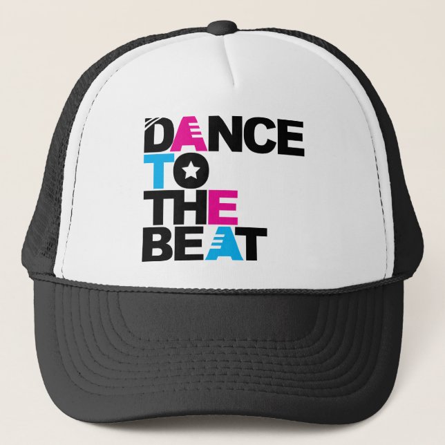 Dance to the Beat Trucker Hat (Front)