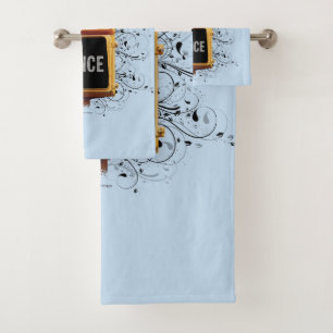 Dance Traffic Signal Bath Towel Set