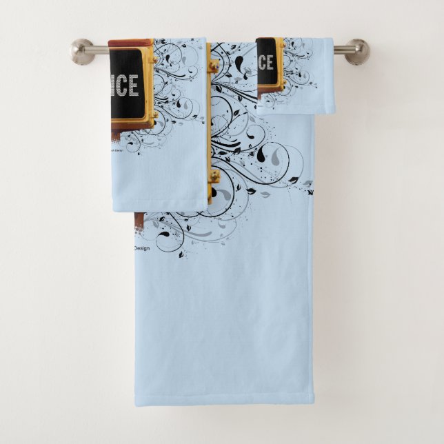 Dance Traffic Signal Bath Towel Set (Insitu)