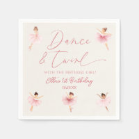Dance & Twirl Pink Ballerina Ballet Birthday Party