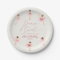 Dance & Twirl Pink Ballerina Ballet Birthday Party