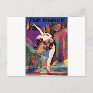 Dance with Butterflies Postcard