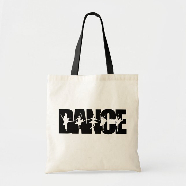 Dance With Dancers Tote Bag (Front)