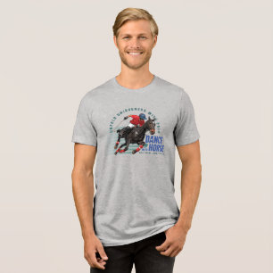 Dance with Horse (Polo Sport) Men Tri-Blend Shirt