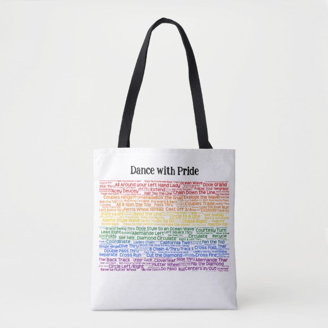 Dance with Pride Tote Bag (Front)