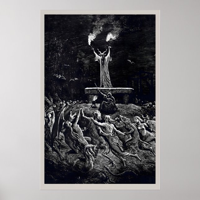 Dance With The Devil A2 A3 A4 Matte Art Print (Front)