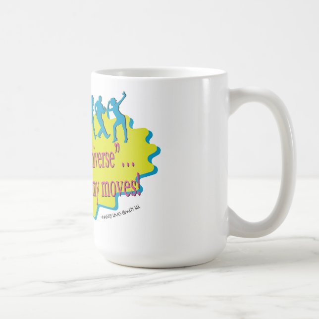 Dance With The Universe Large Coffee Mug (Right)