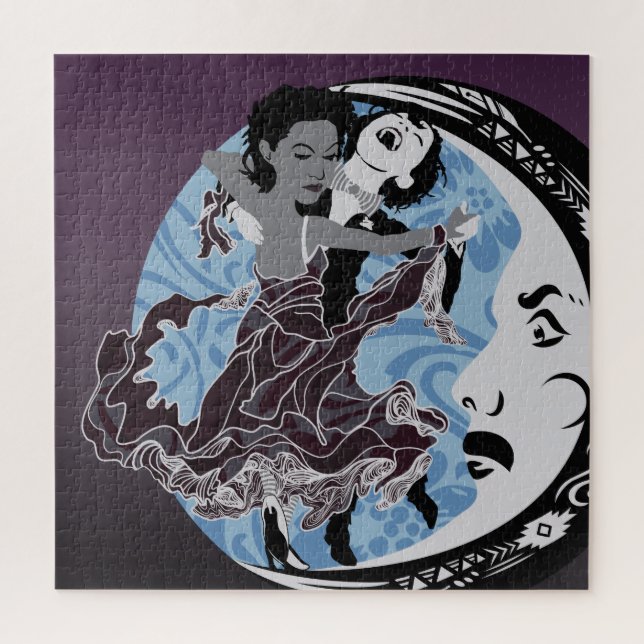 dance with your darkness jigsaw puzzle (Vertical)