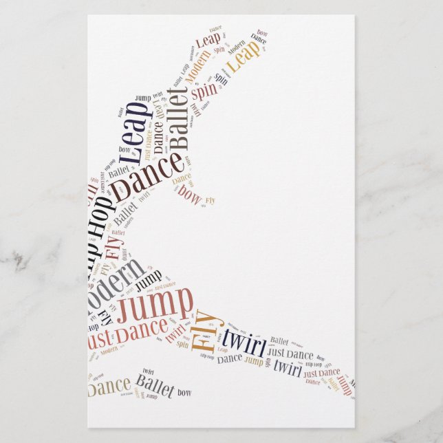 Dance Word Cloud (Front)