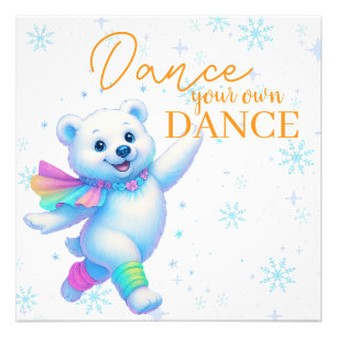 Dance Your Own Dance Canvas Art  Photo Print