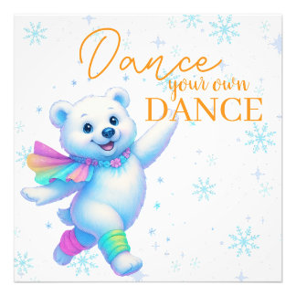 Dance Your Own Dance Canvas Art Photo Print