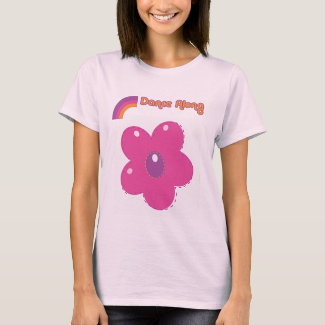 dancealong_front_ladies_flower5 T-Shirt (Front)