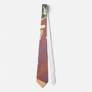Dancefloor Diva Summer Vacation Abstract Art Tie
