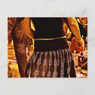 Dancefloor Glimpses Series Postcard