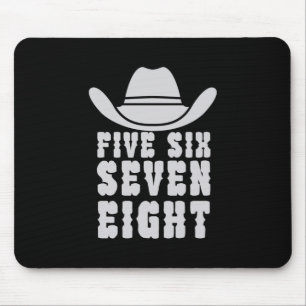 Danceline Five Six Seven Eight Mouse Pad