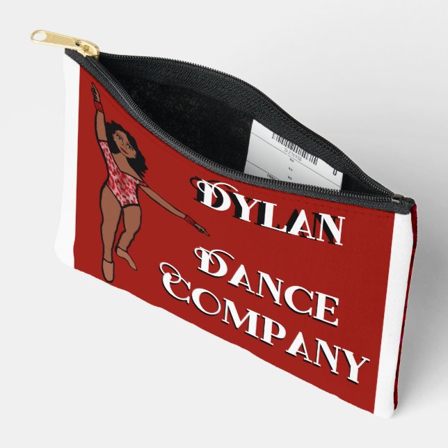  Dancer Accessory Bag Red Animal (Open)