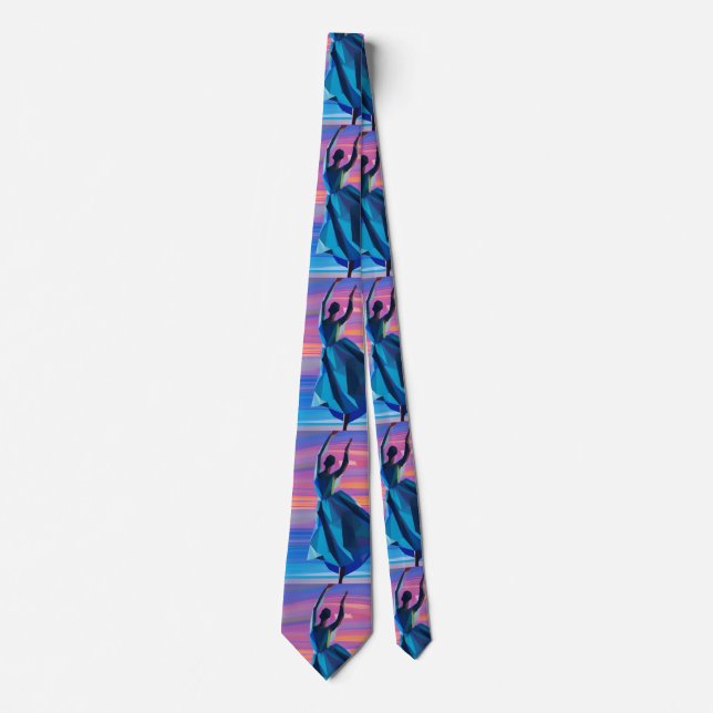Dancer at sunset tie (Front)