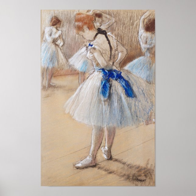 Dancer,  Ballet , Famous Painting Poster (Front)
