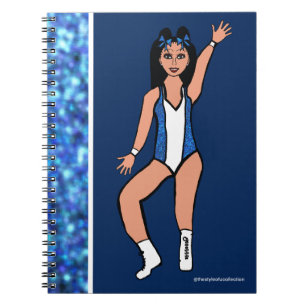 Dancer Blue Spark Notebook # 2