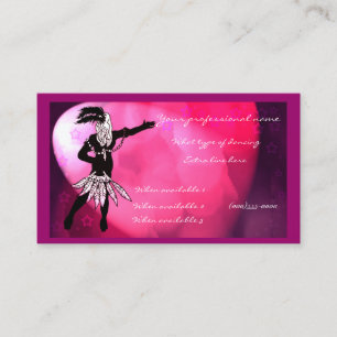 dancer business card