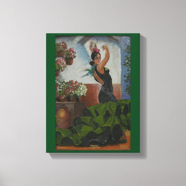 Dancer Canvas Print (Front)