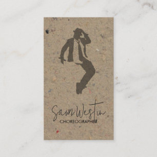 Dancer Choreographer Business Card