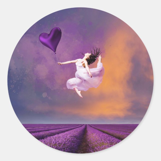 Dancer Classic Round Sticker (Front)