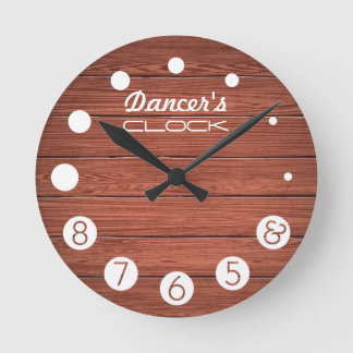 Dancer clock with numbers for a Dancer's.
